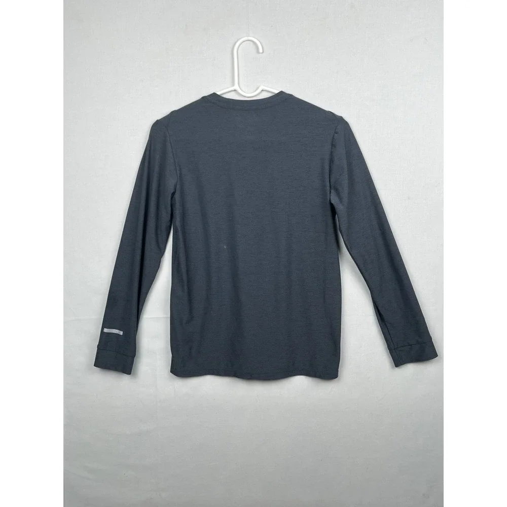 Russell Boys Performance Shirt Long Sleeve Size L 10-12 RB38412 Gray
